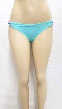 Xhilaration Women's Cheeky Strappy Bikini Swim Bottom XS, Multi Color, 511982