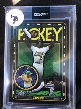 2020 Topps Project 248 Rickey Henderson W foot