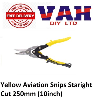 Stanley Aviation Blechschere Straight Cut Blechschneider Schere Schere