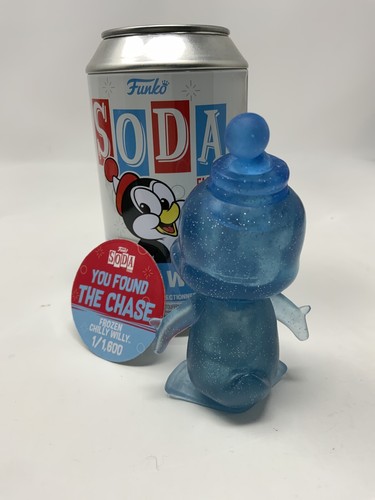 Funko Pop Soda Can Vinyl Figure Chilly Willy Chase New “Frozen” LE 1/1600 - Picture 4 of 11