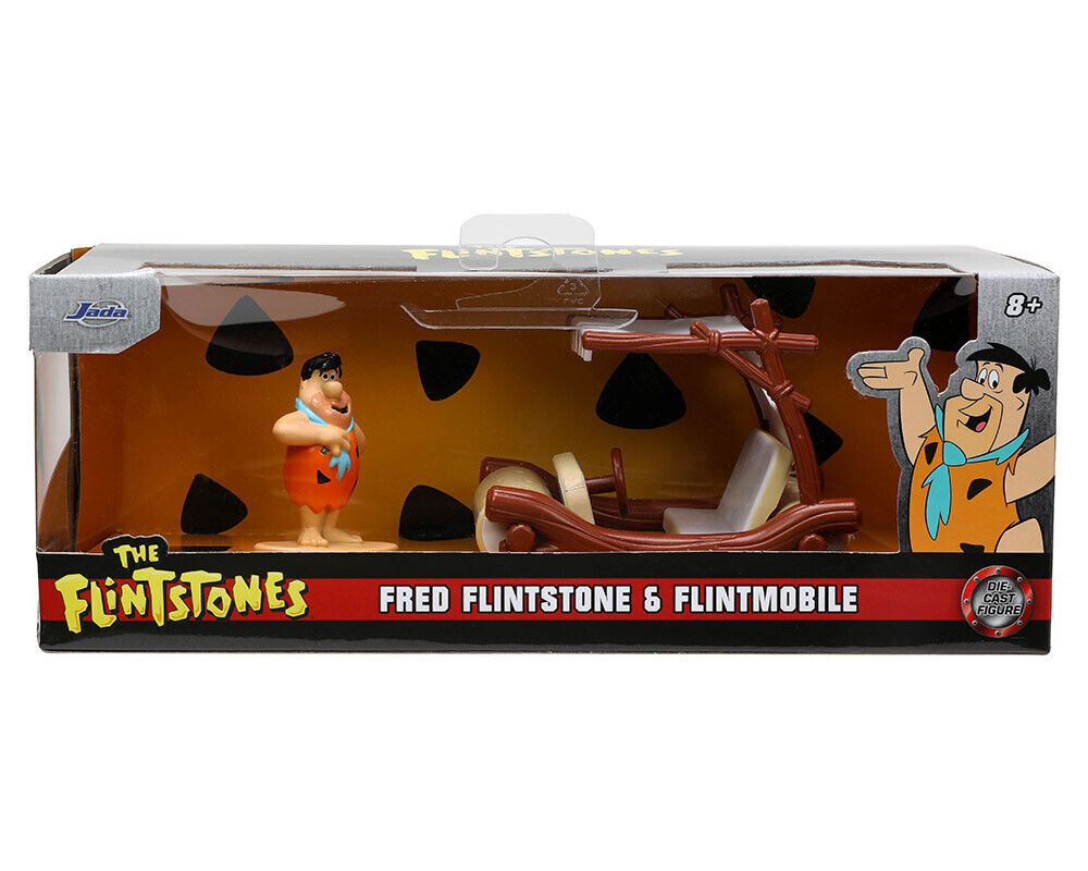 フリンストーンズ Jada Toys The Flintstones 1:32 Fred Flintstones Flintmobile