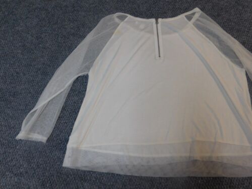 American Eagle Womens Blouse Large White Pullover - Picture 10 of 14