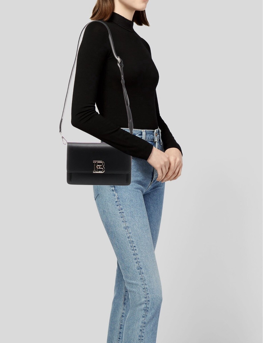 NEW Balmain B Buzz Leather Bag | eBay