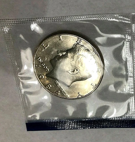 1984 P Kennedy Half Dollars~ Uncirculated in Original Mint Cello