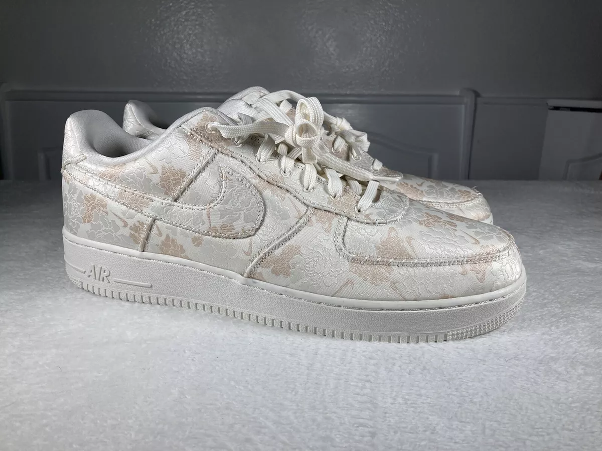 NIKE AIR FORCE 1 “07 PRM 3” Mens Size 15 AF1 'Pale Ivory' Floral