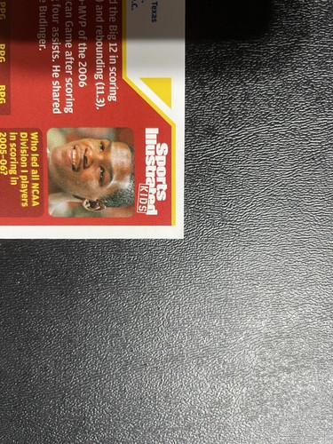 2007 SI For Kids Kevin Durant - Picture 5 of 8