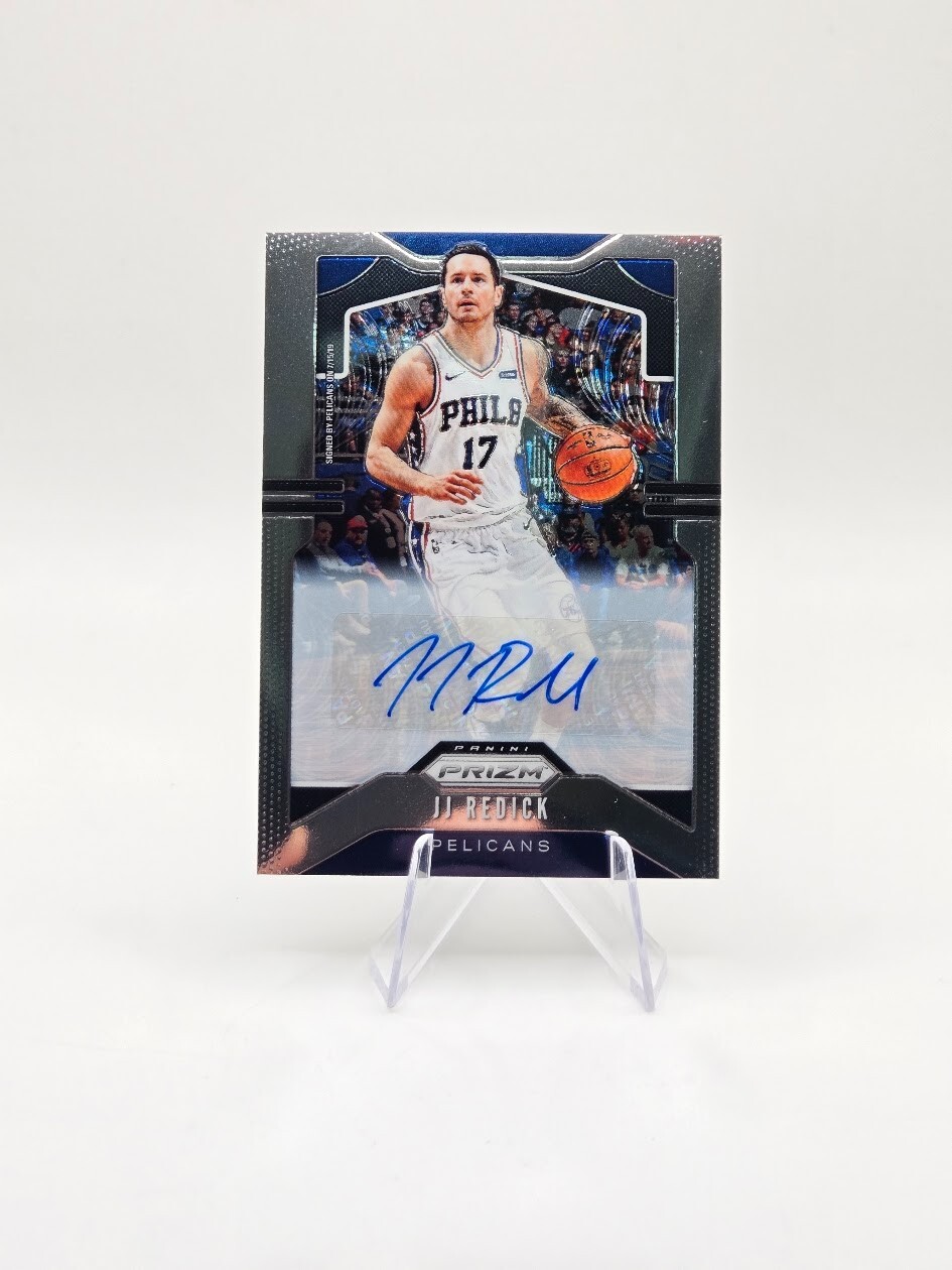 JJ Redick 2019-20 Panini Prizm Autograph Auto #36 Pelicans