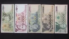 Poland five banknotes 50 - 5000 Zlotych, 1979-1988