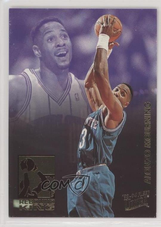 1993-94 Fleer Ultra Rebound Kings Alonzo Mourning #5 HOF 0c4