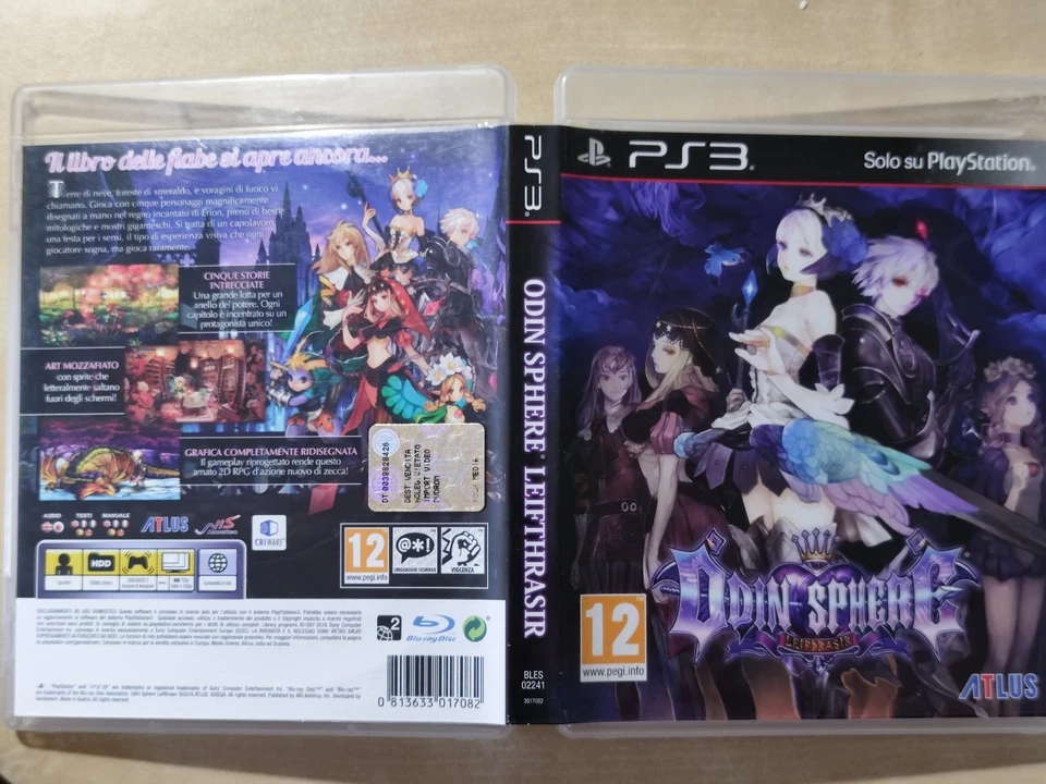 ODIN SPHERE LEFTHRASIR PS3 PLAYSTATION 3 PAL ITA ITALIANO CONSEGNA 24/48H, foto 3 di 4