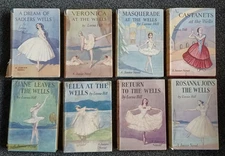 *RARE Set 8 Vintage Lorna Hill Sadler's Wells Ballet Books H/Bs w/D/W's PRESENT!