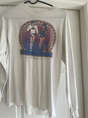 Jacksonville Winter Beaches Run Long Sleeve T Shirt 1983 Size Large 