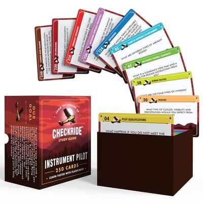 IFR Instrument Pilot Oral Exam Flashcards - 250+ Study Cards for CFIIs Prep