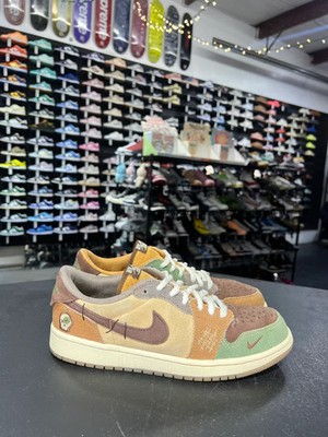 Size 9.5 - Jordan 1 Retro OG x Zion Williamson Low Voodoo PRE-OWNED