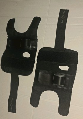 Vtg PRO-TEC Black Wrist Guard  Skateboard Roller Derby Spade Logo 