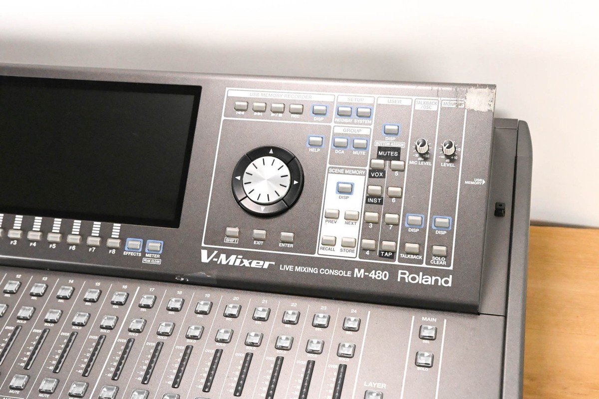 Roland M-480 48-Channel Live Digital Mixing Console CG01ZRF | eBay