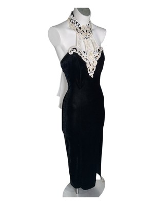 denim formal dress Black Velvet Short Sleeves Floor Length Long Prom Dress, Black Velvet – Eip  Collection