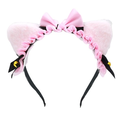 Sweet Style Adult Children Lace Costume Hairband with for Cat Ear Hairhoo - Picture 10 of 10