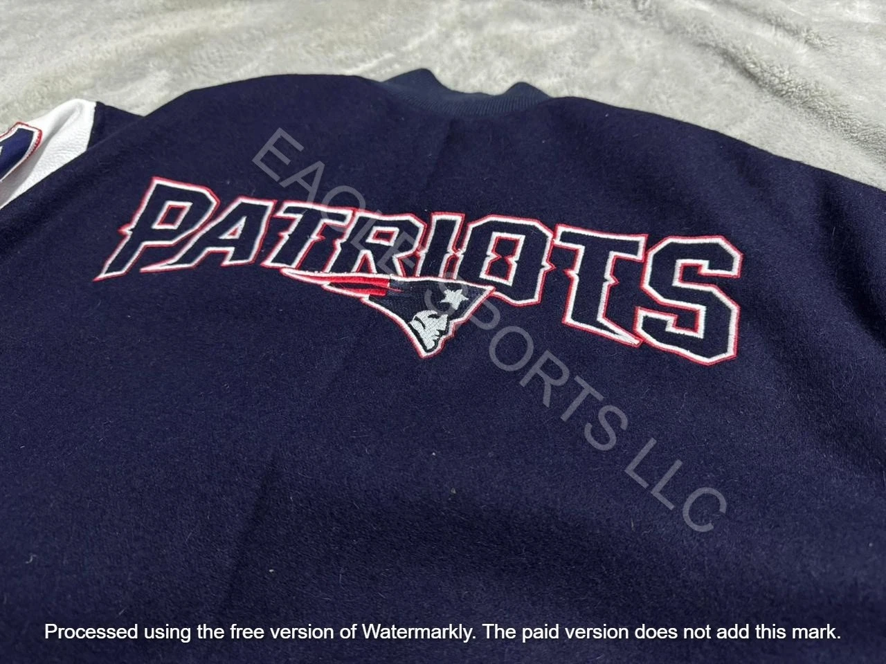 New England Patriots Varsity Jacket