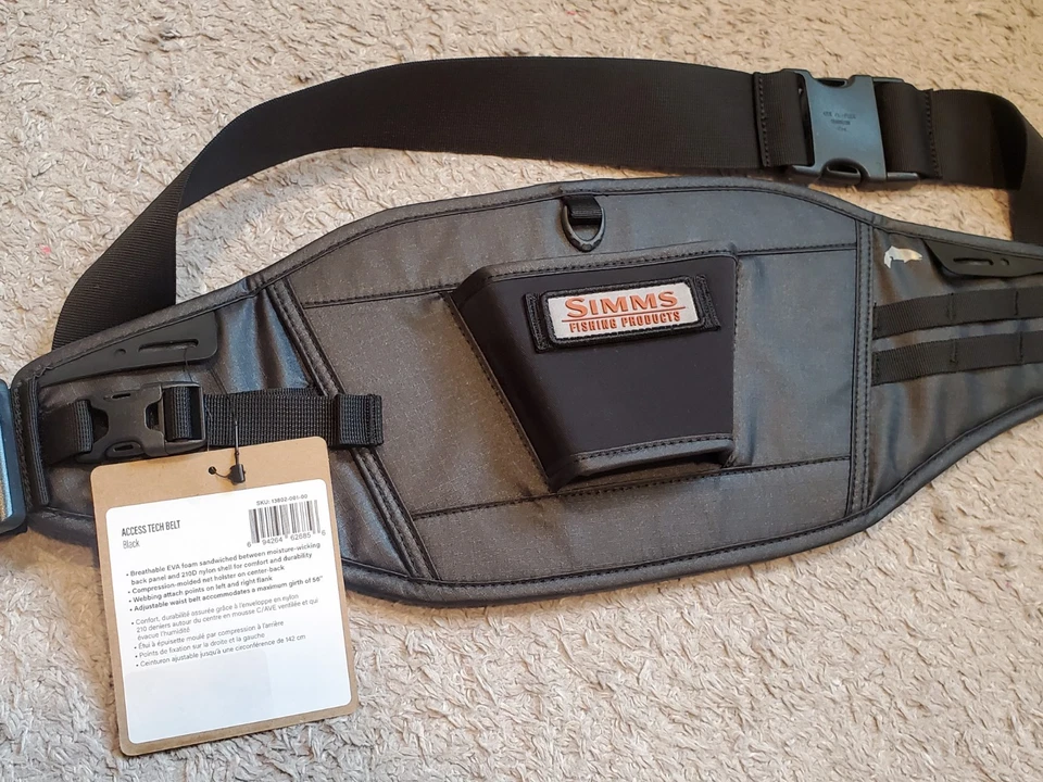 New Simms Access Tech Belt - Fly Fishing Accessories - Net Belt - Unisex - Image 2 of 4