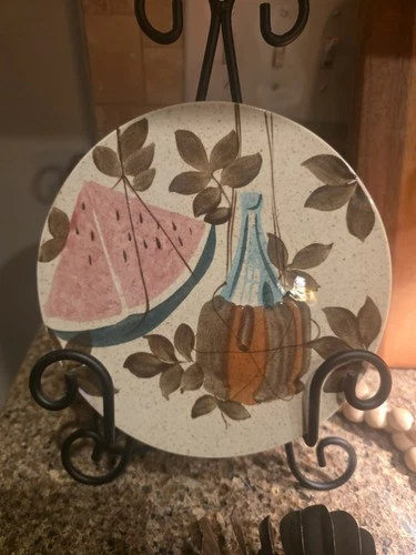 RARE Redwing Potteries Tampico TRIVET 6.5 Inch MCM Redwing, MN