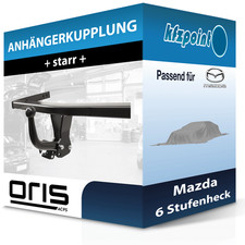 Für Mazda 6 Stufenheck 08.2007-01.2013 ORIS Anhängerkupplung starr neu