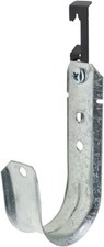 Xadnitu 2" Cable Support J Hook with W Clip, Heavy Duty Metal 2 Inch, Silver