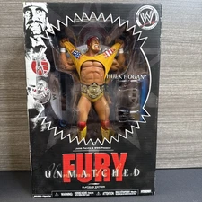 WWE UNMATCHED FURY PLATINUM EDITION SERIES 1 HULK HOGAN FIGURE FAST SHIPPING 