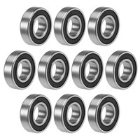10StüCk 6002-2RS Rillenkugellager 15Mmx32Mmx9Mm Doppelt Versiegelt Chromstahl Z2