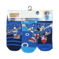 Sonic Kids' Socks 3 Pairs, Blue