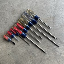 Lot Of 9 Craftsman Flat Head & Phillips Screwdrivers