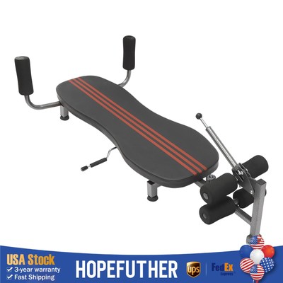 Inversion Traction Table Back Stretcher Decompression Bench for Back Pain Relief