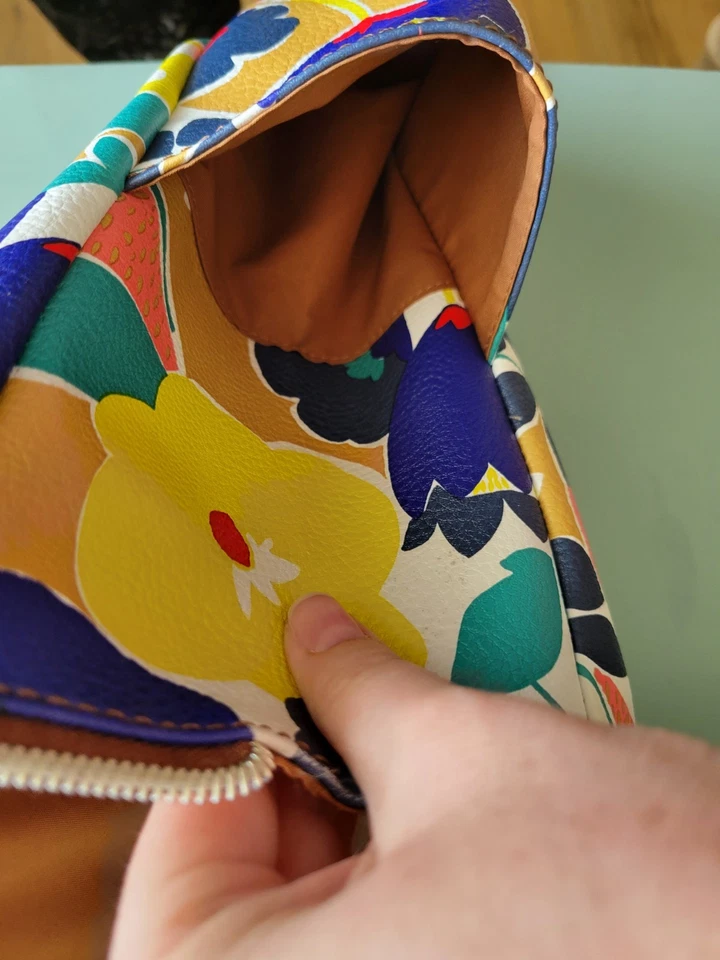 🌞Reliquia 'You Are My Sunshine' Bolso de Hombro Cartera Coloridas Borlas Florales Foto 4 de 4