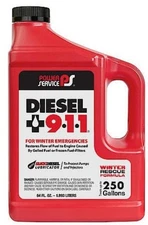 Power Service Diesel 911, Fuel Additive De-Icer 64oz Size PS008064