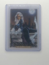 2024 Skybox Marvel Masterpieces '92 Platinum Black Cat #5 Clear Cut