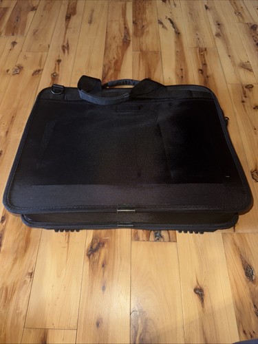 Vintage 16" schwarze IBM ThinkPad Laptop Messenger Tragetasche Tasche über der Schulter - Bild 3 von 3