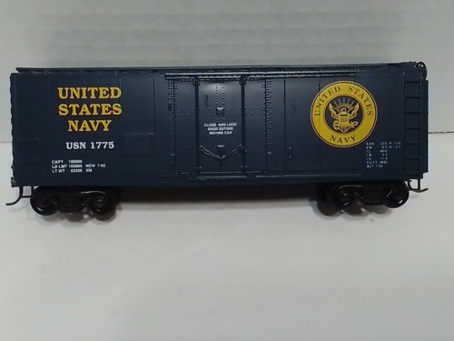 Con-Cor HO United States NAVY 40' Box Car USN 1775 - Picture 4 of 5