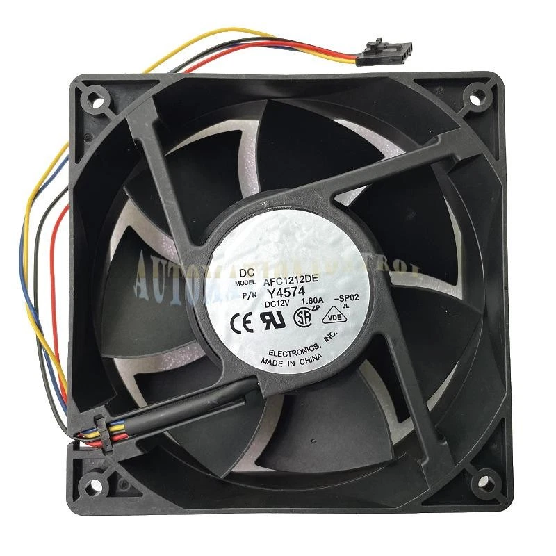 Lüfter AFC1212DE für Delta 12V 1,6A 120*120*38cm 154,5CFM 4Pin PWM