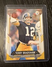 2021 Score Football #120 Terry Bradshaw Pittsburgh Steelers