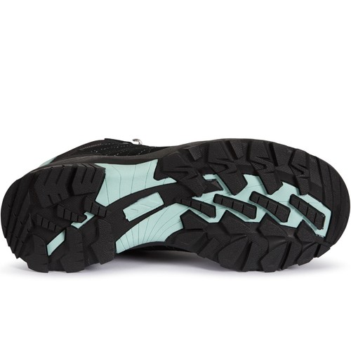 Trespass Womens Torri Waterproof Outdoor Walking Hiking Trekking Boots - Black - Picture 2 of 2