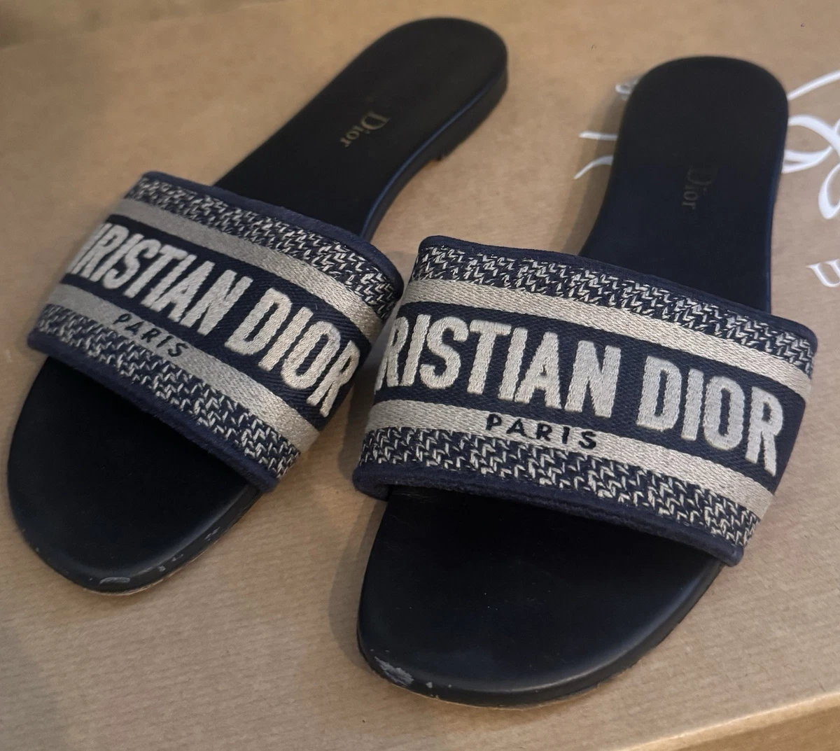 Dior Blue Sandals for Women for sale | eBay
