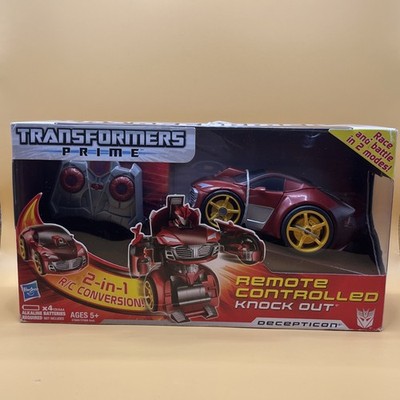 Transformers Prime RemoteControlled R/C Knock OutDecepticon Hasbro 2011 - New