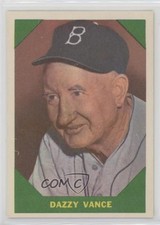 1960 Fleer Baseball Greats Dazzy Vance #51 HOF 0u2j