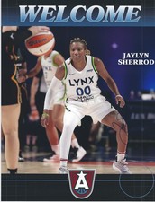JAYLYN SHERROD Signed 8.5 x 11 Photo WNBA Basketball ATLANTA DREAM Colorado