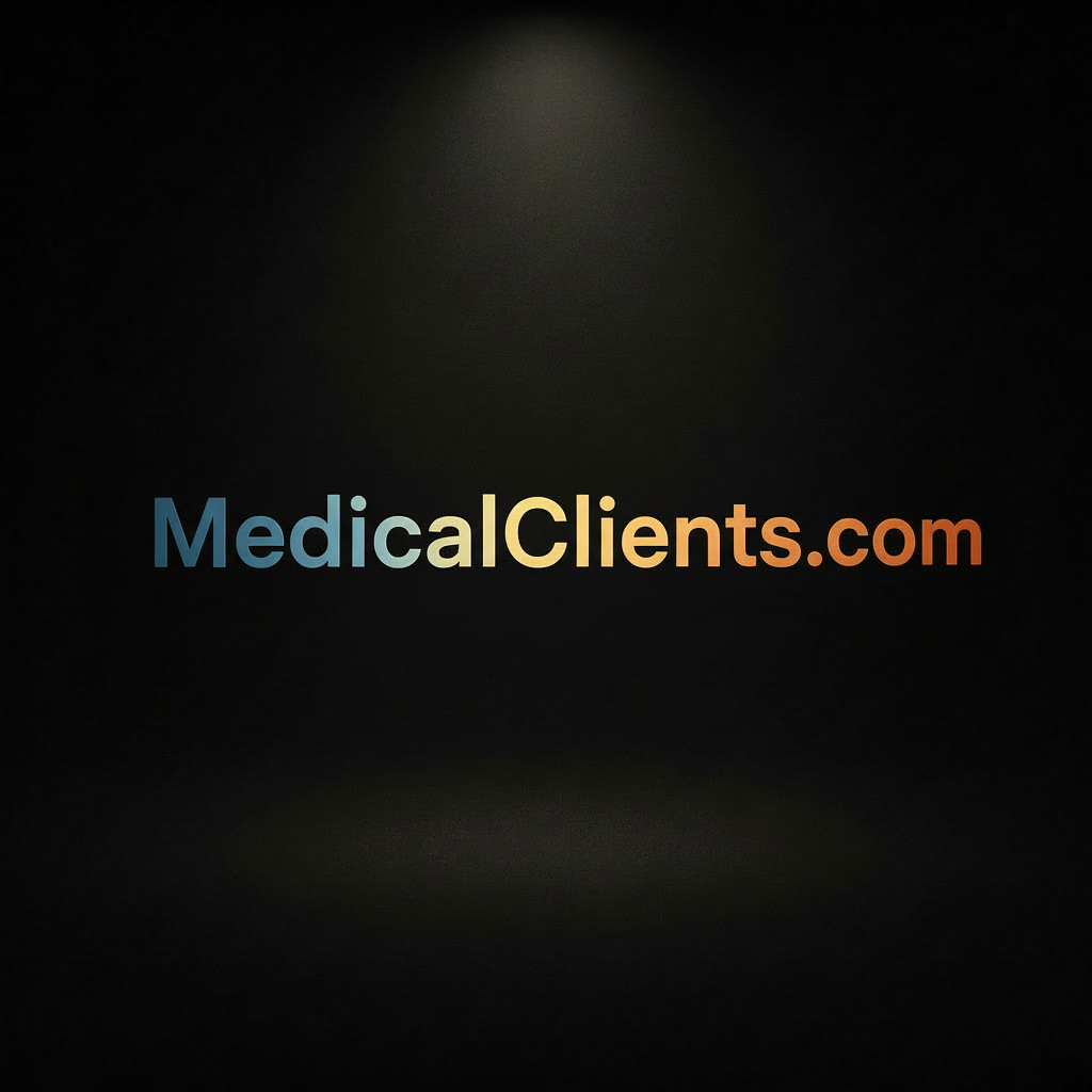 Medicalclients.com - Premium 2-Word .Com Domain Name Medical Healthcare Patients