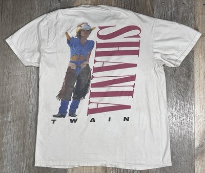 Shania Twain 2023 Lets Go Girls T-Shirt Adult Size M Retro Country Music Tee