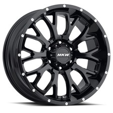 20x9 Mkw Offroad M95 Satin Black Wheels 6x135 10mm Set Of 4