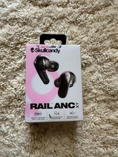 Skullcandy Rail ANC XT Wireless In-Ear Earbuds True Black, Noise Canceling