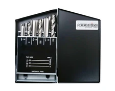 CMT 18 Pc Hss Tap and Drill Set, SAE