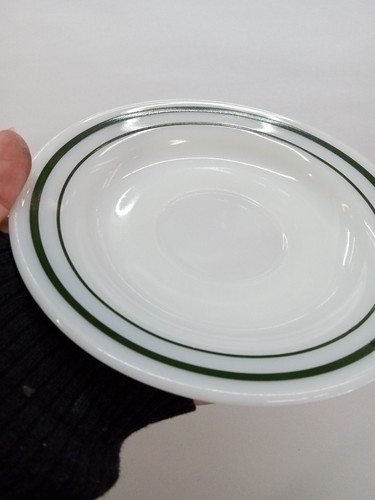 Vintage Pyrex Corning Restaurantware Milk Glass Replacement Saucer - Picture 4 of 11